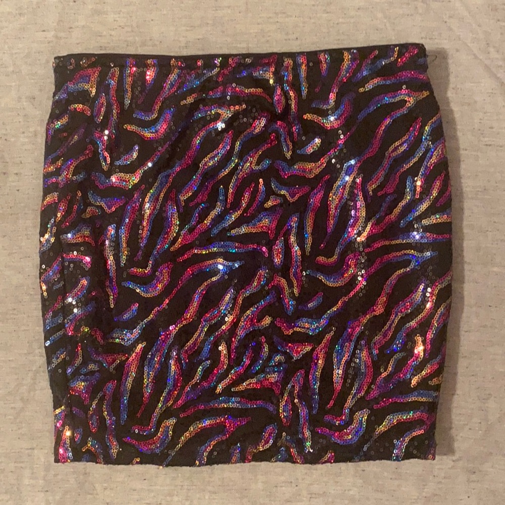 Kaleidoscope Sequin Skirt